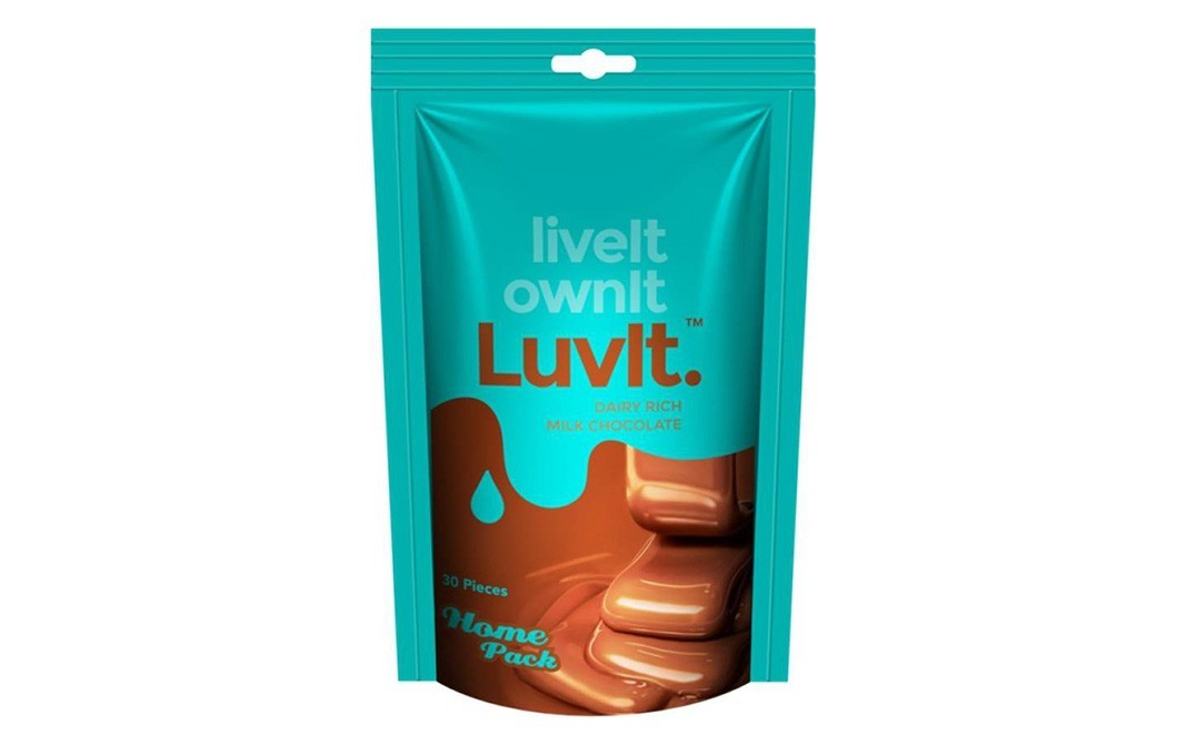 Luvit Dairy Rich Milk Chocolate Bars    Pack  30 pcs